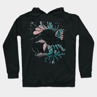 Flower Zen Tangle 2 Hoodie